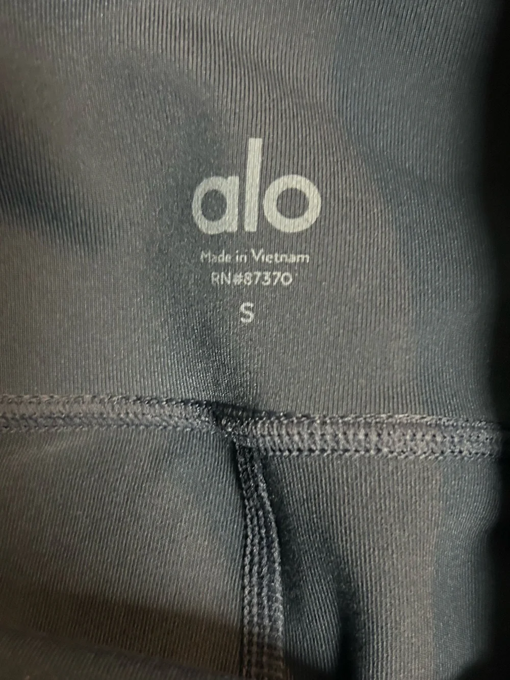 ALO Yoga 7/8 High Waist Moto Legging Rich Navy Size S